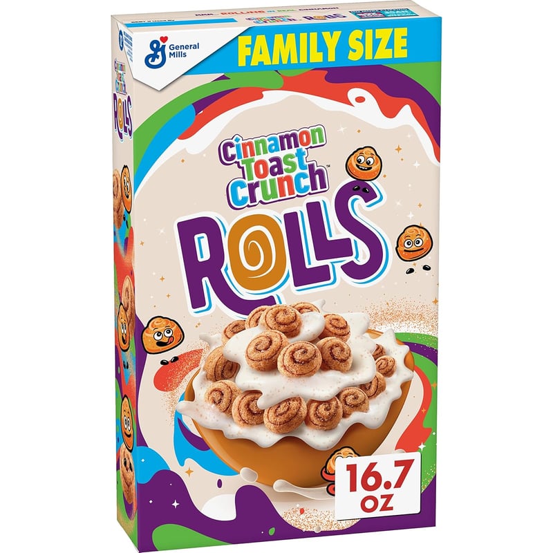 Cinnamon Toast Crunch Rolls Breakfast Cereal, 16.7 oz