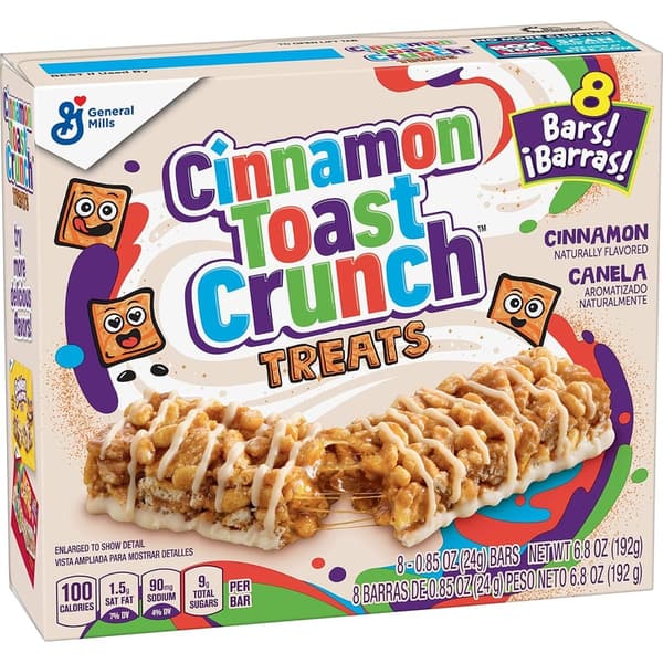 Cinnamon Toast Crunch Treats, 8 Count Box
