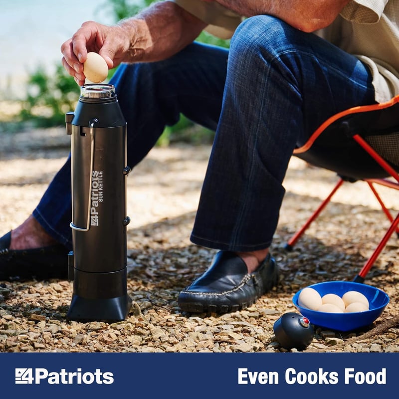 Portable Solar Water Heater for Emergencies - 16.9 oz