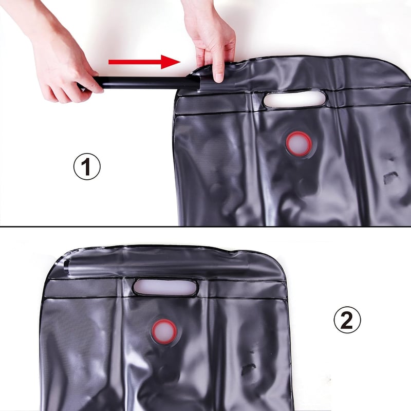 Portable Solar Camping Shower Bag - 5 Gallon for Outdoor Use
