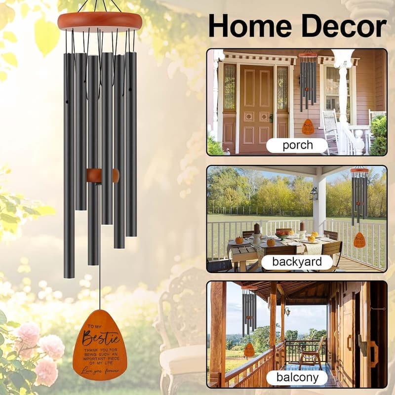 Unique 32-Inch Wind Chimes for Women’s Birthday Gift