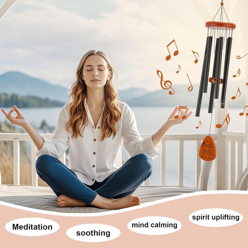 Unique 32-Inch Wind Chimes for Women’s Birthday Gift
