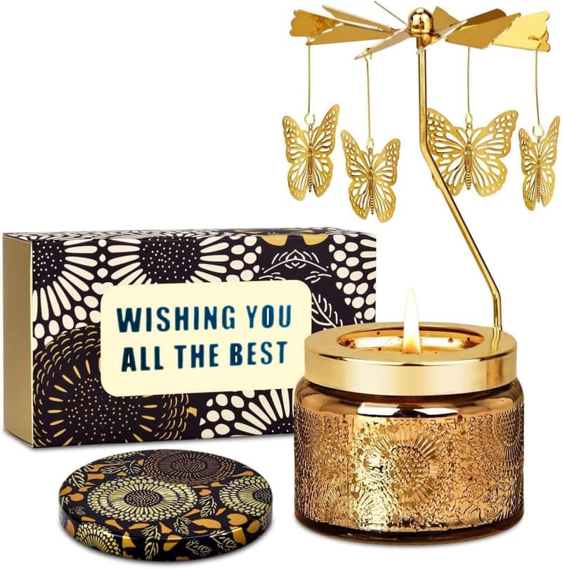 Scented Butterfly Candle for Women - Unique Birthday Gift