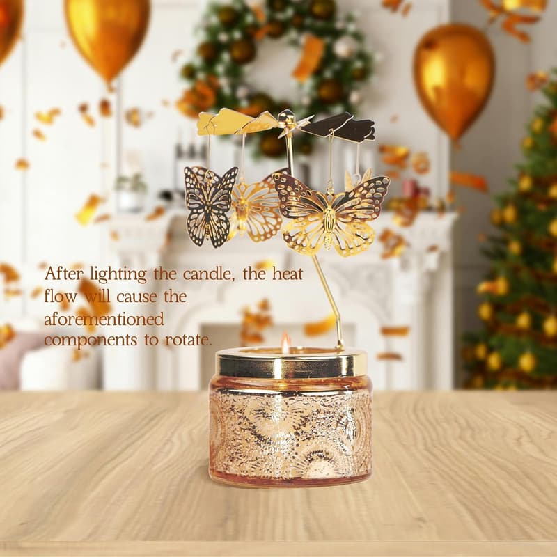 Scented Butterfly Candle for Women - Unique Birthday Gift