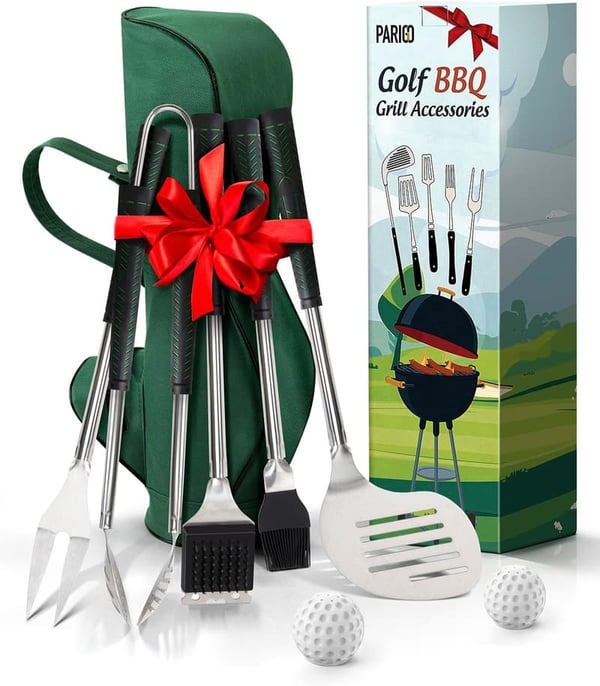 Golf Grill Set for Men - Unique BBQ Accessories & Gifts