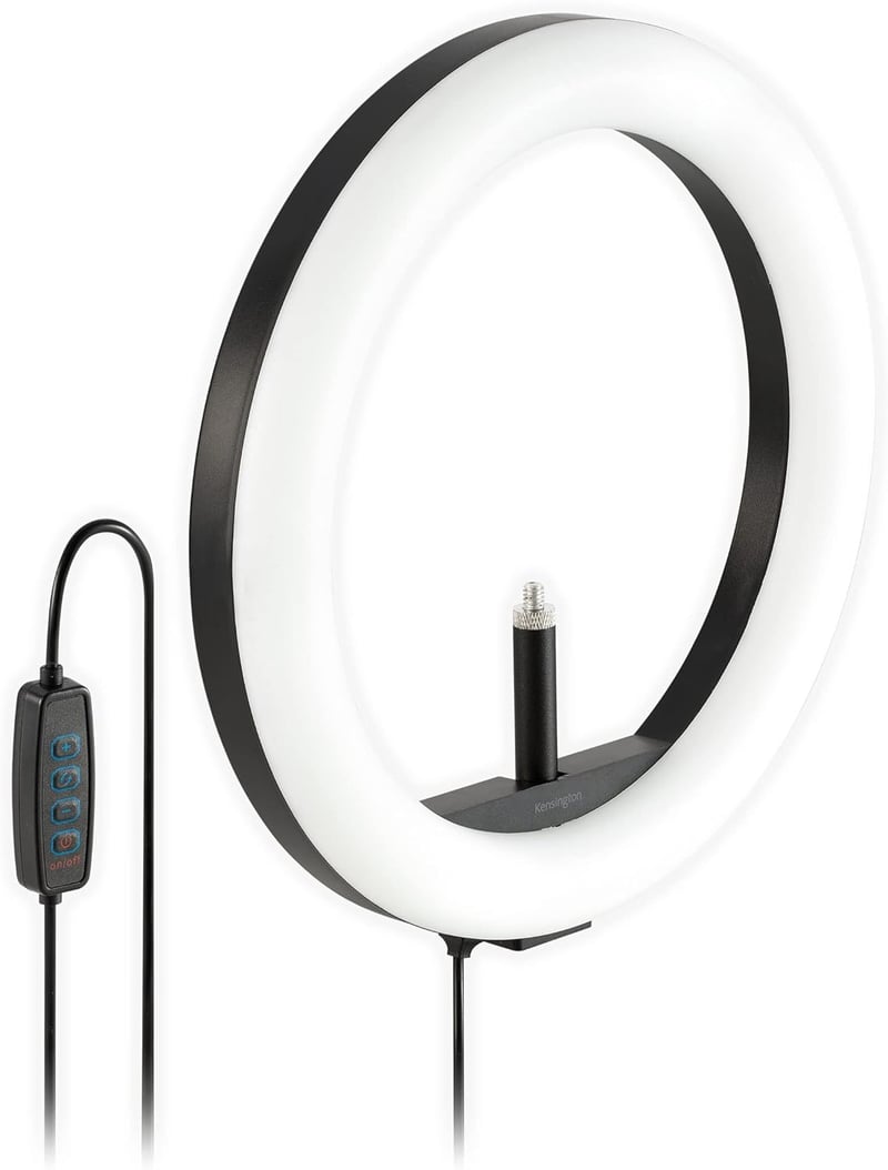 Kensington L1000 Video Conferencing Light with Webcam Mount