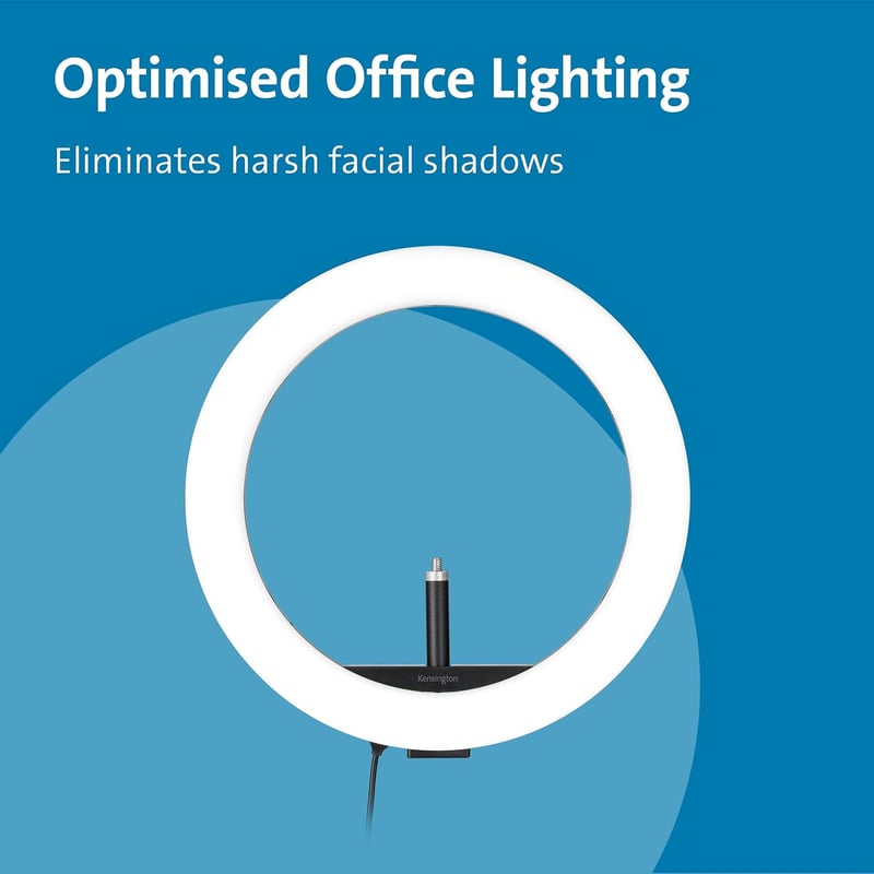 Kensington L1000 Video Conferencing Light with Webcam Mount