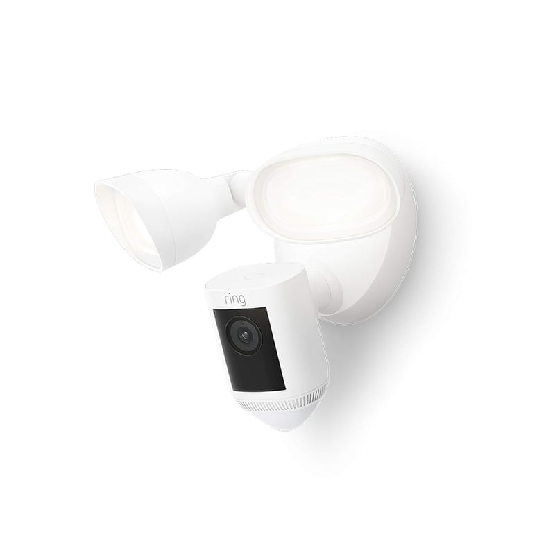 Ring Floodlight Cam Wired Pro - White, 3D Motion Detection