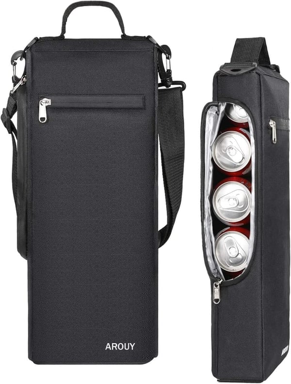 Men's Golf Cooler Bag - Insulated 6-Pack Capacity