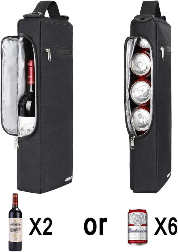 Men's Golf Cooler Bag - Insulated 6-Pack Capacity