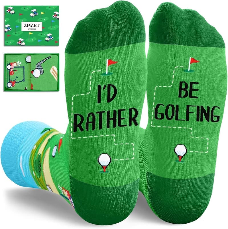 Novelty Golf Socks for Men & Women - Fun Golf Gifts