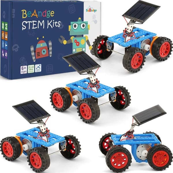 STEM Solar Robot Kits for Kids Ages 6-13, Engineering Toys
