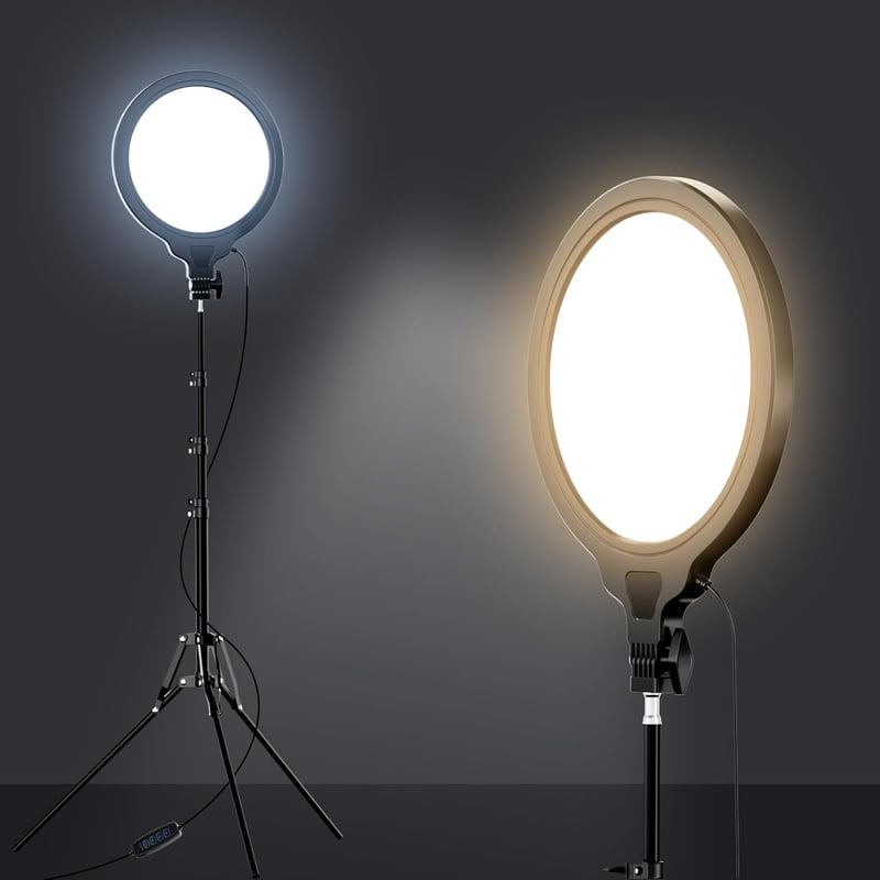 10'' Ring Light Set - 15W Professional Photography Lights
