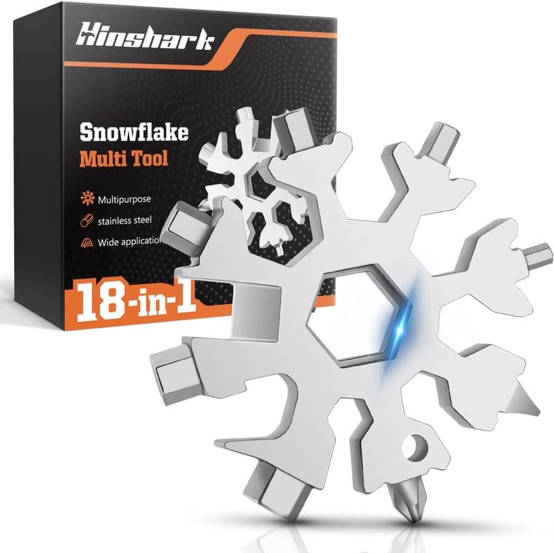 Father's Day 18-in-1 Snowflake Multitool - Unique Gift for Men