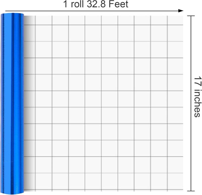 Royal Blue Metallic Gift Wrap Roll - 17