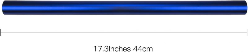 Royal Blue Metallic Wrapping Paper Roll - 17” x 32.8’ for Celebrations
