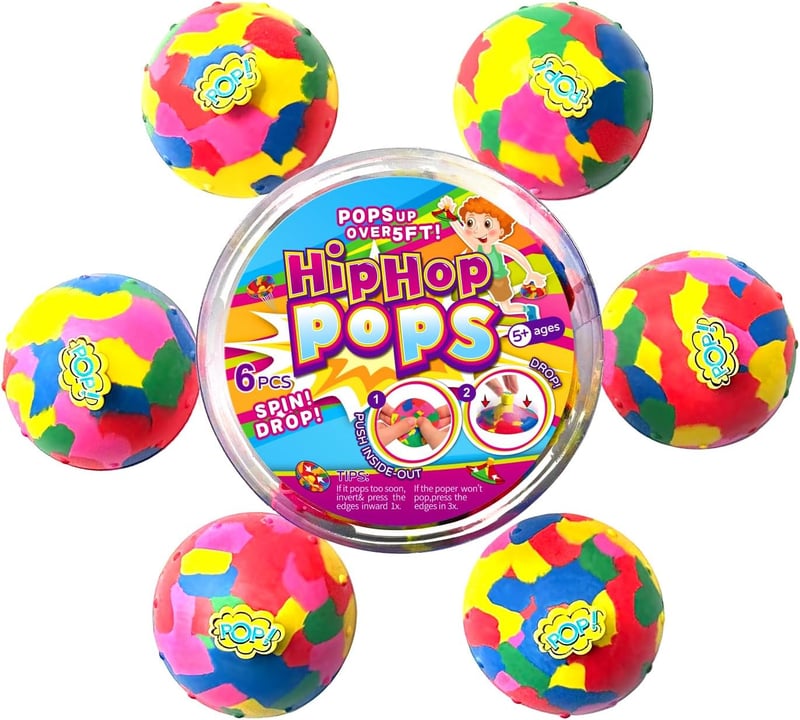 Jumping Bounce Fidget Toy Set for Kids - Party Favors