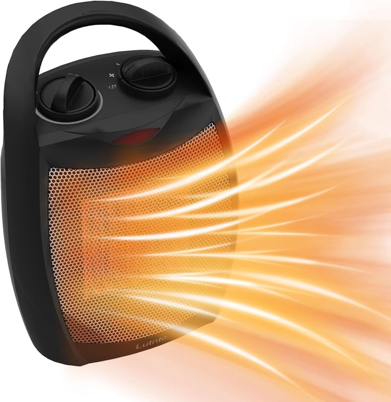 1500W Portable Ceramic Space Heater for Indoor Use