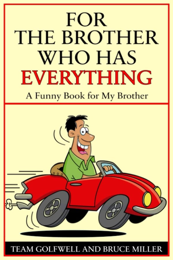 Funny Book for Brothers - Perfect Gift for Any Occasion