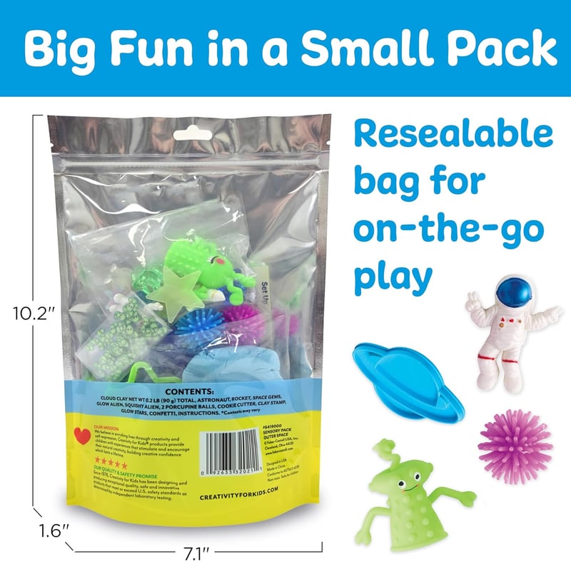 Outer Space Sensory Pack for Toddlers - Activities & Toys
