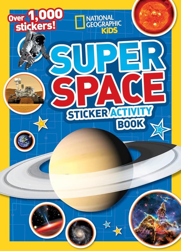 Super Space Sticker Activity Book for Kids with 1,000+ Stickers