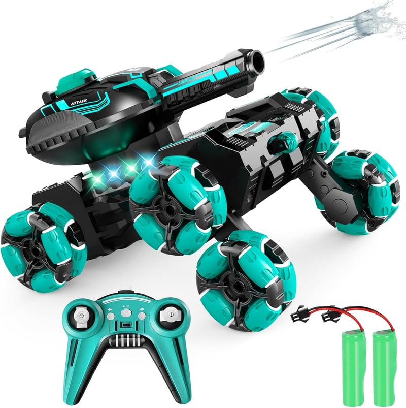 360° Remote Control Stunt Car for Kids Age 6-13 – Green