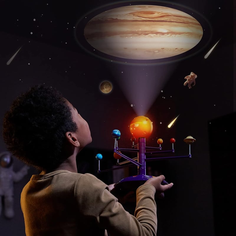 STEM Solar System Model Kit for Kids with 8 Planets