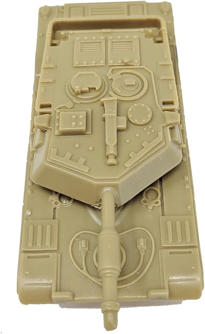 Army Diorama Playset: 12 Armored Tanks & Toy Aircraft Carriers