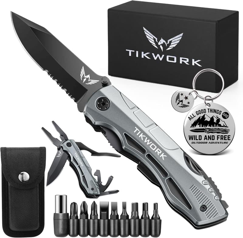 Men's Multitool Pocket Knife - Perfect for Birthdays & Anniversaries