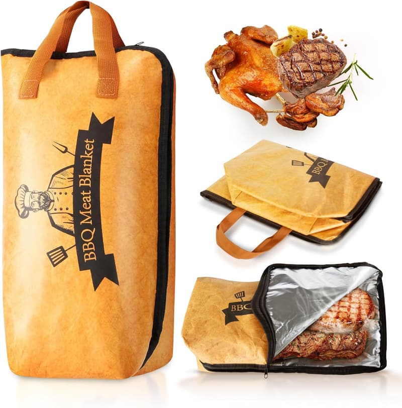 Insulated BBQ Meat Resting Blanket - Perfect for Grilling & Smoking