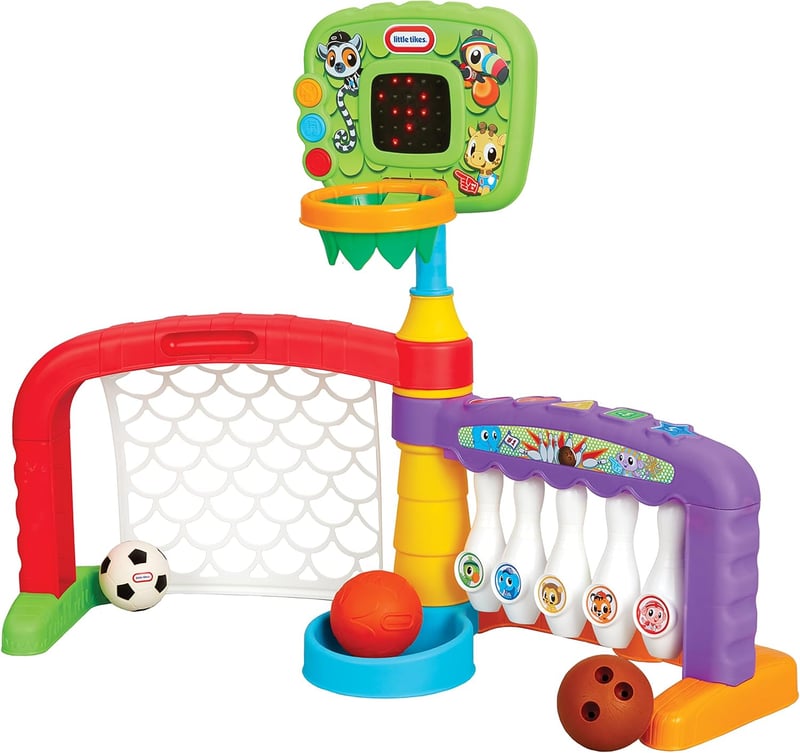 3-in-1 Sports Zone Playset for Active Kids