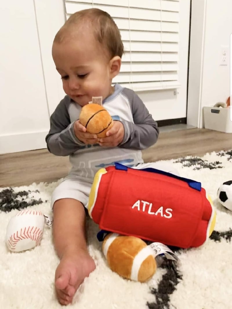 My First Sportsbag Playset for Babies - Personalized
