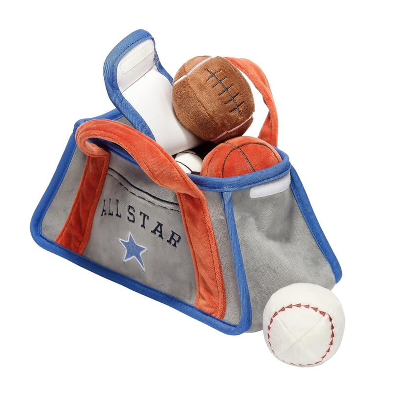 Baby Sports Interactive Plush Toy Set - Football, Basketball, Baseball