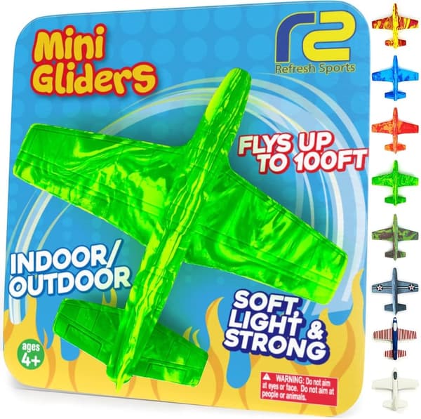 Kids' Foam Glider Airplanes - Fun Birthday Party Favors