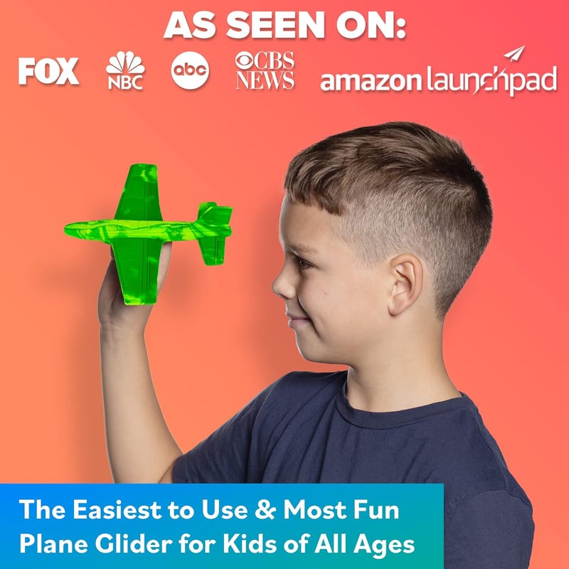 Kids' Foam Glider Airplanes - Fun Birthday Party Favors