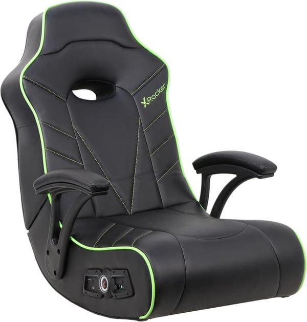 XL Video Gaming Chair with Speakers - Foldable for Gamers