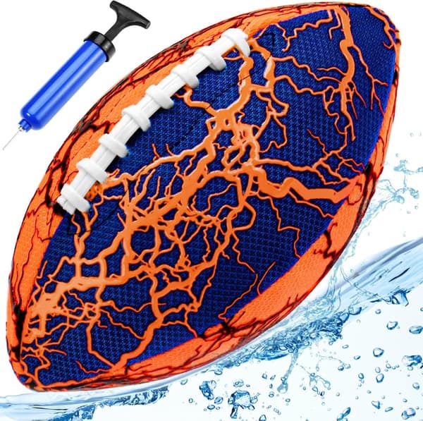 Waterproof Pool Football - Strong Grip Outdoor Toy for All Ages