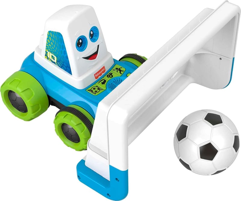 Fisher-Price Goaldozer Electronic Soccer Game for Preschoolers