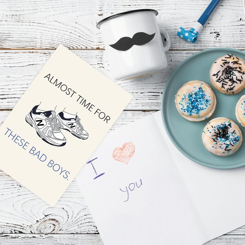 First Father's Day Funny Card for New Dads