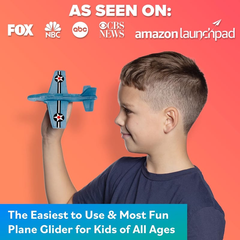 Foam Airplane Glider Toy - Perfect Birthday Gift for Kids