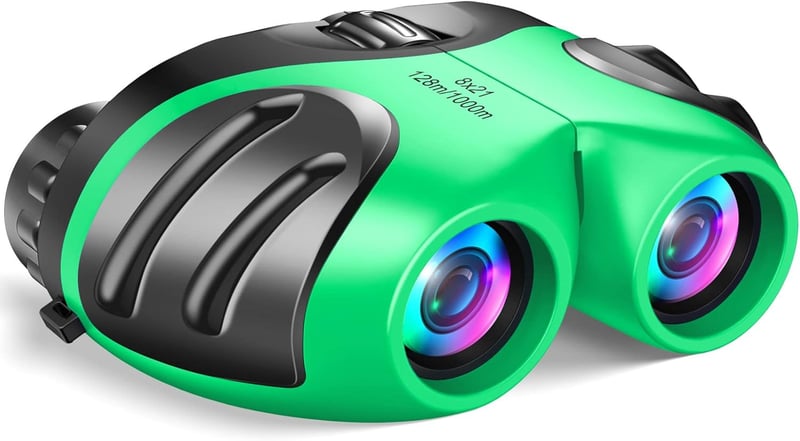 Compact Shockproof Binoculars for Kids