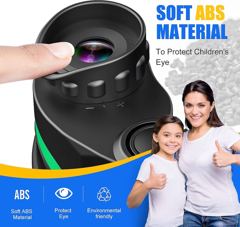 Compact Shockproof Binoculars for Kids