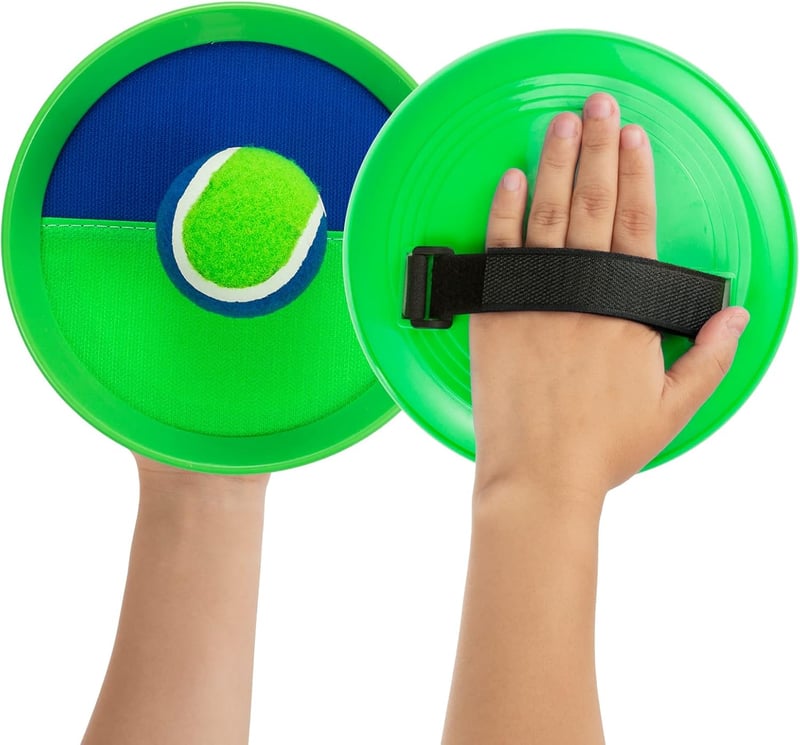 Outdoor Toss and Catch Ball Set for Kids (年齡 4-8)