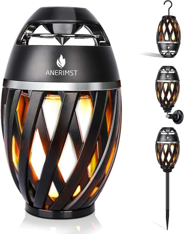 Wireless Outdoor Bluetooth Speaker with LED Light - Birthday Gift for Men