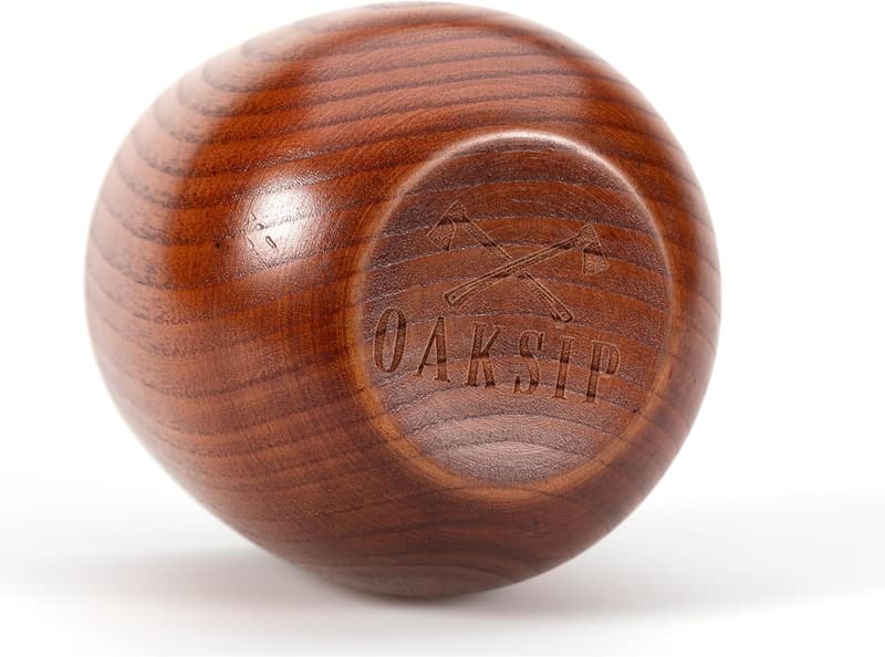 Wooden Bourbon Drinking Glass - Ideal Whiskey Gift for Men