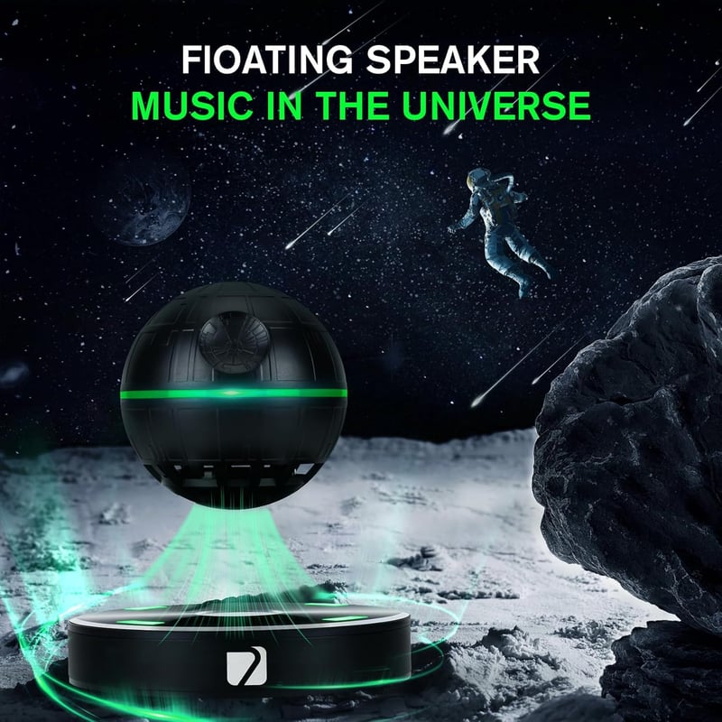 Magnetic Levitating Star Wars Bluetooth Speaker with 3D Stereo Sound