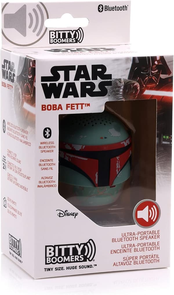 Boba Fett Mini Bluetooth Speaker - Bitty Boomers Edition