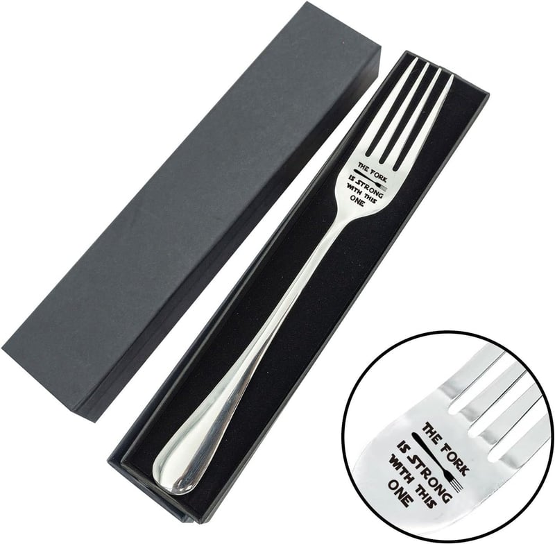 Star Wars Laser Engraved Fork Gift for Fans