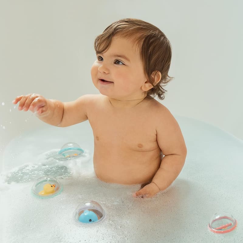 Munchkin Float & Play Bubble Bath Toy Set for Toddlers