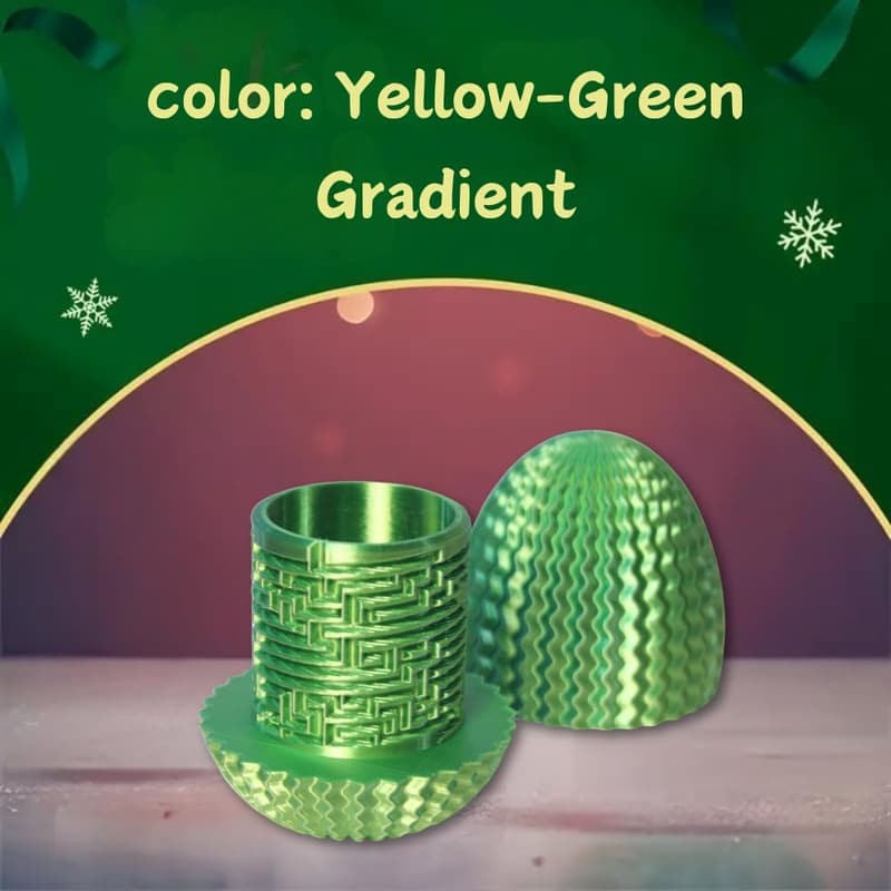 Easter Gift Box - Egg-Shaped Puzzle with Hidden Compartments